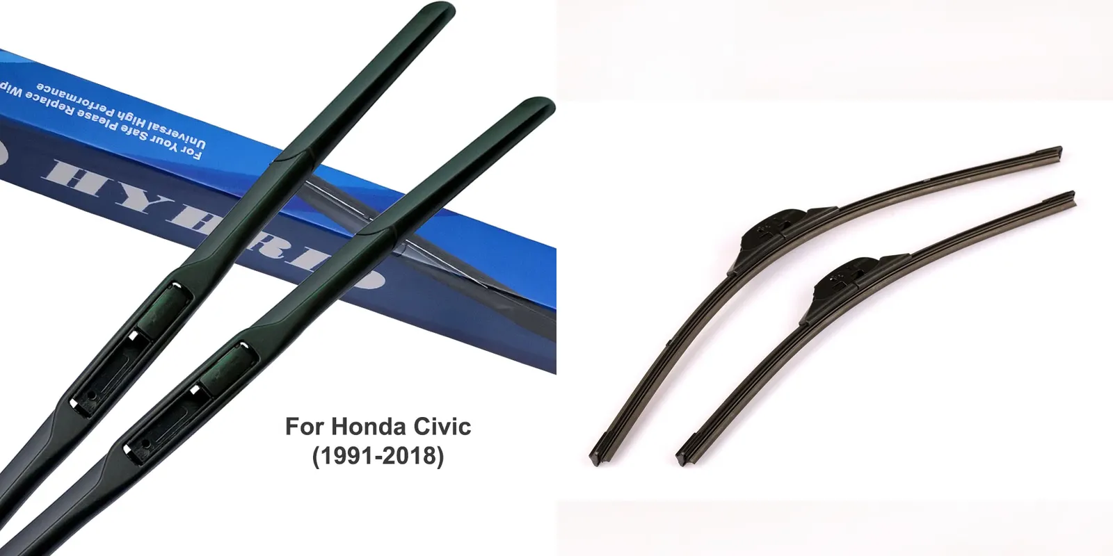 Honda pilot Wiper Blade Size